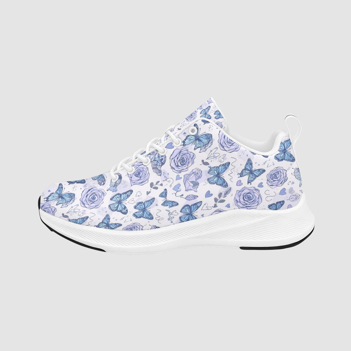 Blue Butterfly Bliss Sneakers