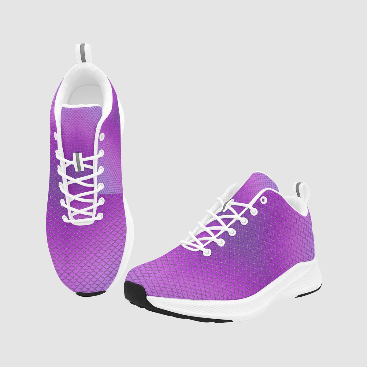 Violet Scales Luxe Sneakers