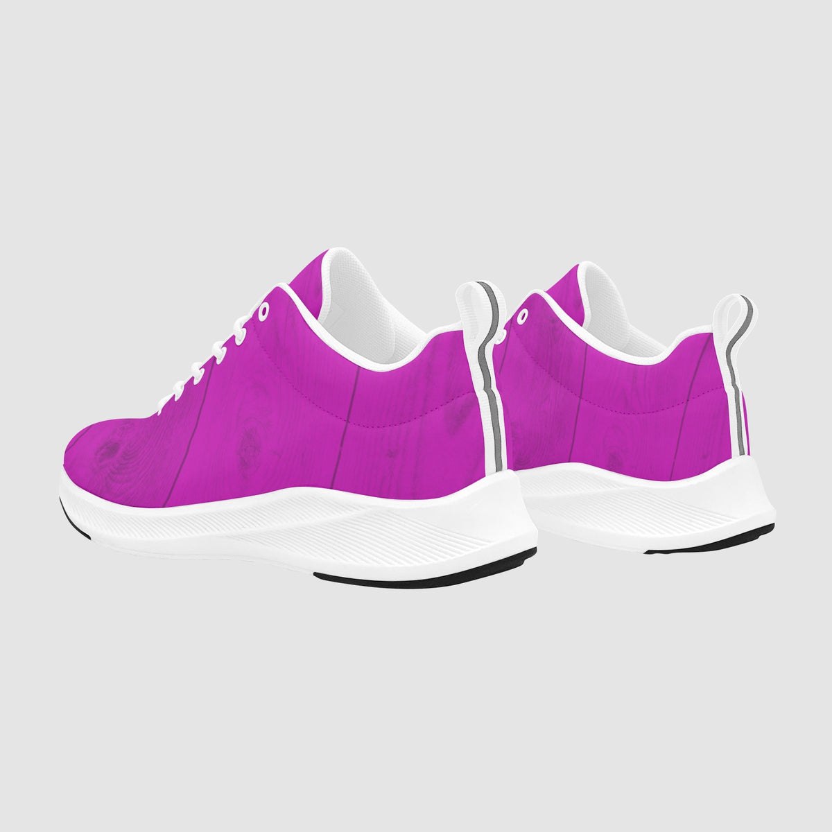 Fuchsia Velvet Aura Sneakers
